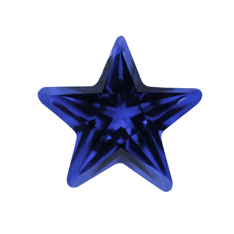 人造藍寶石 星形 SS 藍寶#35